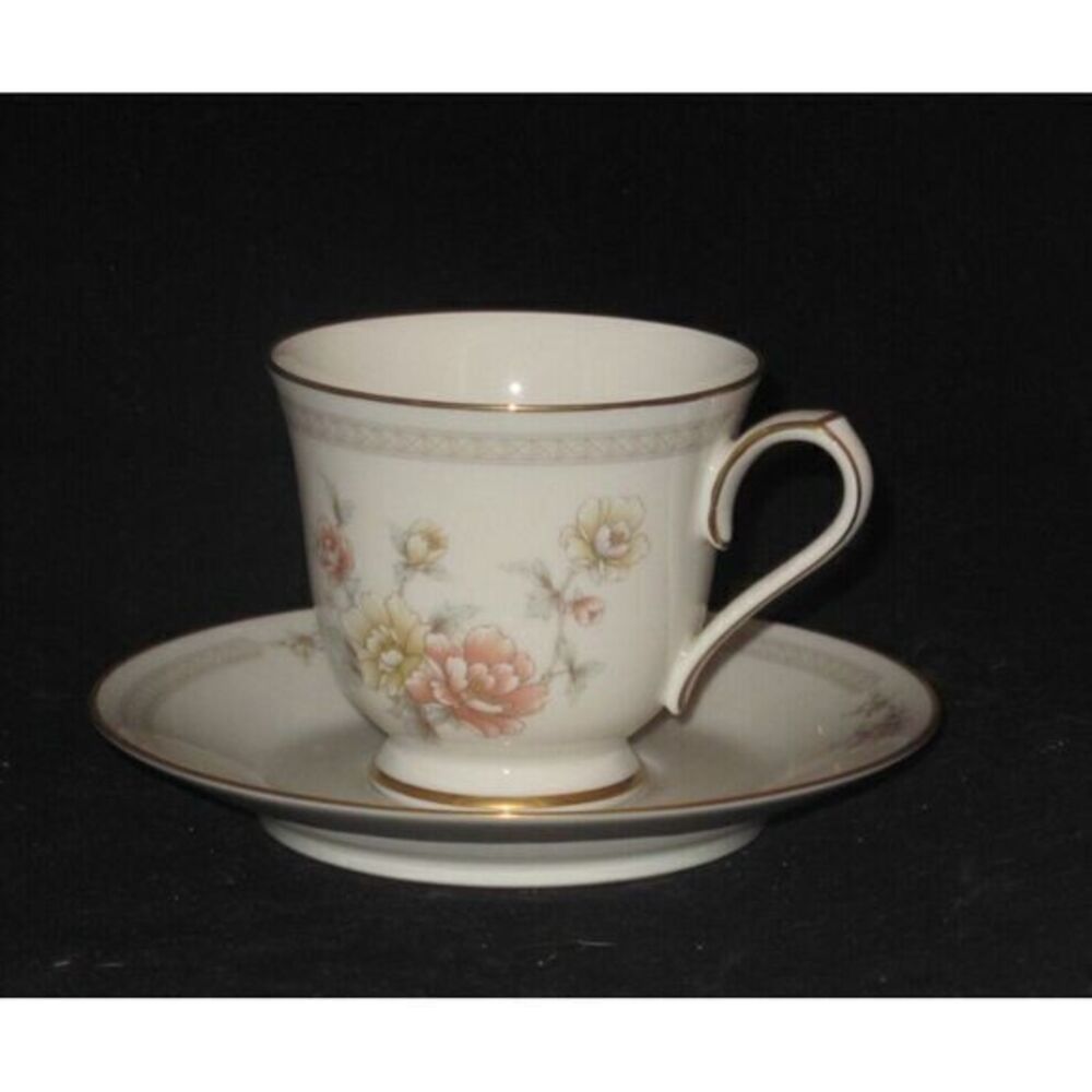 Noritake Ivory‎ Cervantes Teacup Cup & Saucer Set (s) 7261